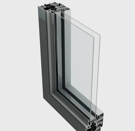 Profilo dell'armadio in alluminio SX-8090 realizzato in alluminio estruso in lega 6063