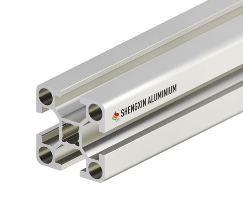 Profilo di alluminio a fessura industriale di grado T con lunghezza da 5,8 a 6,0 m e grado della serie 6000