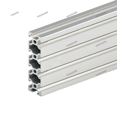 Profilo di alluminio a fessura industriale di grado T con lunghezza da 5,8 a 6,0 m e grado della serie 6000
