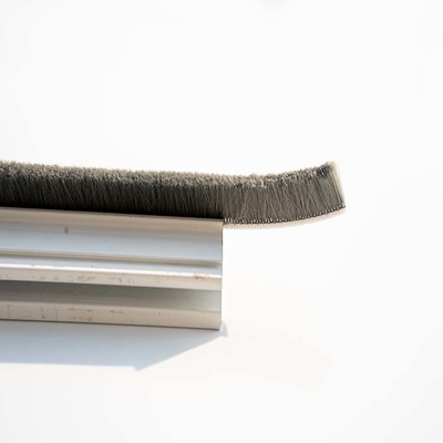 Alumini Window And Door Wool Pile Weather Strip Per Home Office 100% PP Materiale avanzato