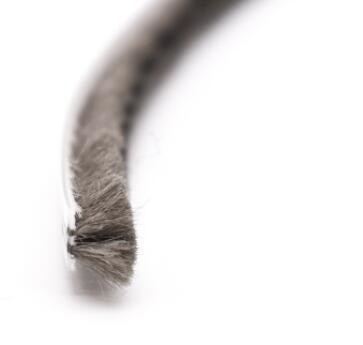 Spessore personalizzato Aluminio finestra e porta lana pila Weather Strip gomma Weatherstrip