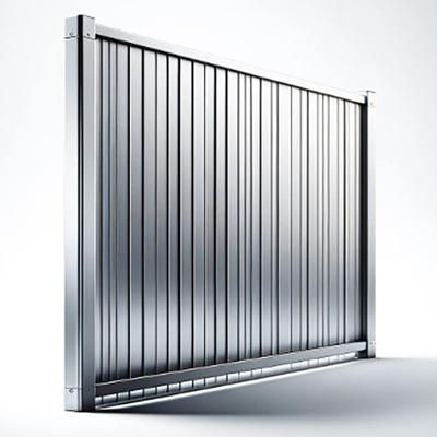 Pareti metalliche per recinzioni in lega di alluminio con rivestimento in polvere 6063-T5 personalizzato