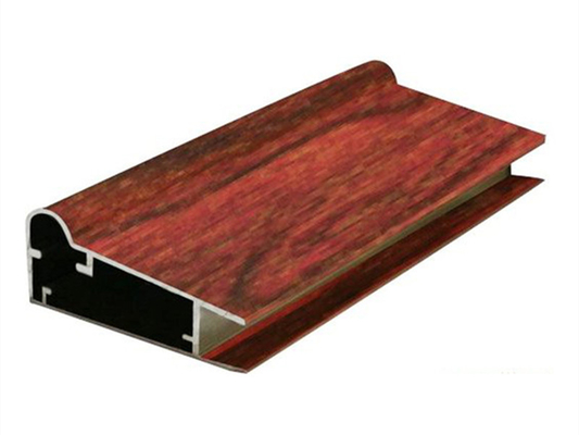 6000 Serie T3-T8 Shengxin Finitura di grano di legno di alluminio profilo cavo per la decorazione