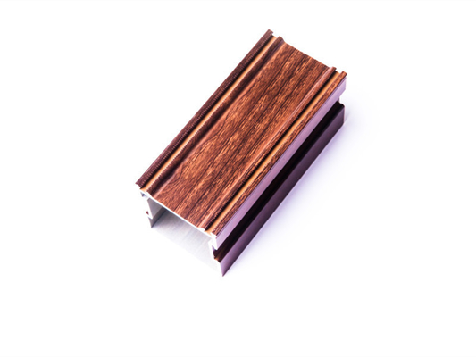 6000 Serie T3-T8 Shengxin Finitura di grano di legno di alluminio profilo cavo per la decorazione