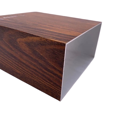 6000 Serie T3-T8 Shengxin Finitura di grano di legno di alluminio profilo cavo per la decorazione