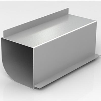 Shengxin Aluminum 15mm Profile di estrusione in alluminio bianco con servizio di lavorazione a foratura