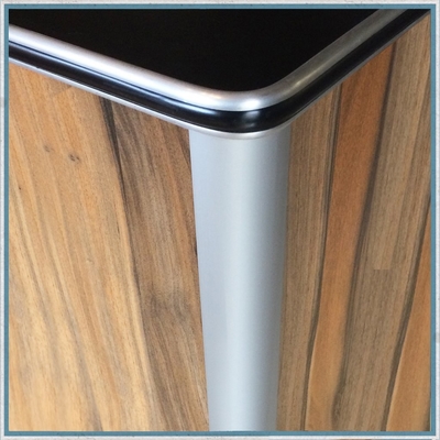 Shengxin Aluminum 15mm Profile di estrusione in alluminio bianco con servizio di lavorazione a foratura
