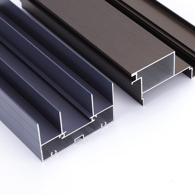 Moderno design colore personalizzato anodizzato profili AL 6063 Profili in alluminio finestra
