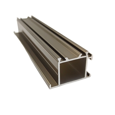 Perfilo in alluminio Shengxin Cornice di finestre scorrevoli di colore champagne con tolleranza ± 1%