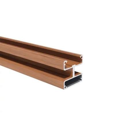6063-T5 in polvere di rivestimento in legno di alluminio per recinzioni di metallo