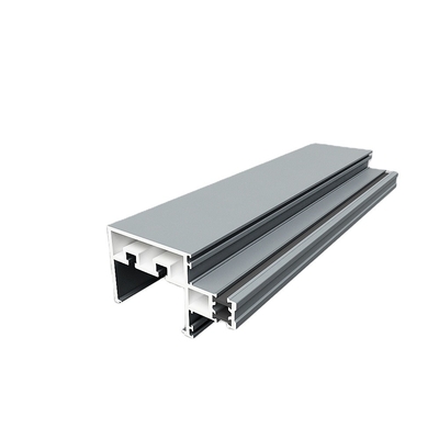 Profilo di alluminio rivestito in polvere di grado per finestre e porte Serie 6000 Disegno personalizzato