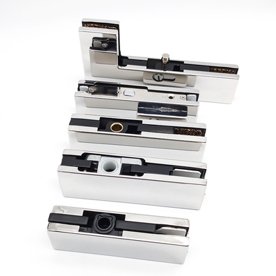 Set di supporti per porte in vetro da 10 a 12 mm con materiale in lega di alluminio 6063 e lunghezza da 5,8 a 6,0 m