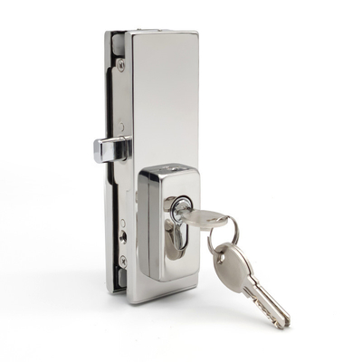 Set di supporti per porte in vetro da 10 a 12 mm con materiale in lega di alluminio 6063 e lunghezza da 5,8 a 6,0 m