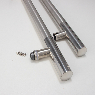 Spessore personalizzato Profilo di alluminio Manicotto di porta in vetro Design moderno Spessore 0,30 mm