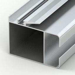 Profili in alluminio rivestiti in polvere resistenti per finestre e porte