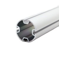 Tubo di alluminio anodizzato della serie 6000 per tubo quadrato a sezione di alluminio cavo Shengxin
