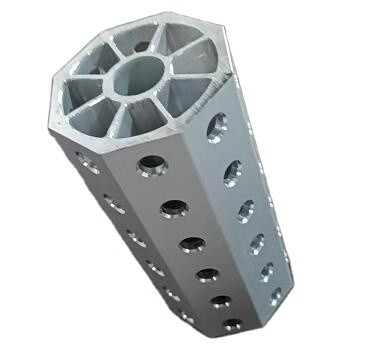 Tubo di alluminio ottagonale in lega per sistema di pinza modulare industriale Lunghezza 5.8-6.0M