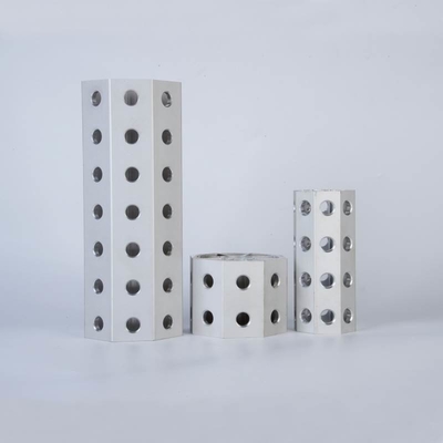 Tubo di alluminio ottagonale in lega per sistema di pinza modulare industriale Lunghezza 5.8-6.0M