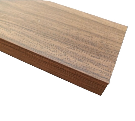 Profili in alluminio decorativi a colori di legno con temperatura T3-T8 e spessore 0,8 mm-2,0 mm
