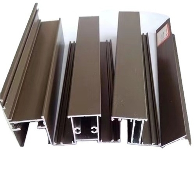 Min 0,3 mm Spessore della parete Profilo di bronzo in alluminio per servizio di taglio di porte e finestre