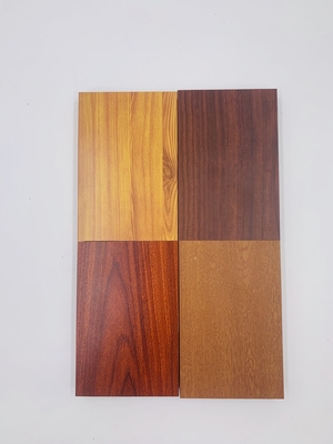 Profili in alluminio decorativi a colori di legno con temperatura T3-T8 e spessore 0,8 mm-2,0 mm