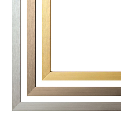 Profilo di alluminio anodizzato in argento 4040 Estrusione di alluminio con spessore anodizzante di 0,7 mm