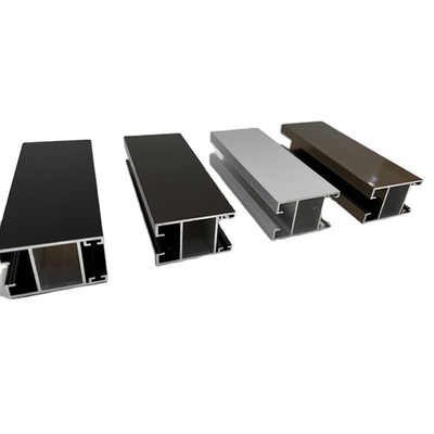 Profilo di alluminio rivestito in polvere di grado per finestre e porte Serie 6000 Disegno personalizzato