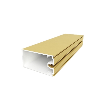 Profilo di alluminio rivestito in polvere di grado per finestre e porte Serie 6000 Disegno personalizzato