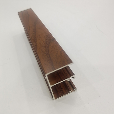 Cornice per finestre in alluminio anodizzato in bronzo con struttura in lega di alluminio 6063