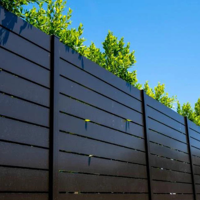 Pannelli di recinzione per la privacy in alluminio certificati ISO9001/ISO14001/ISO18001 per patio e giardino