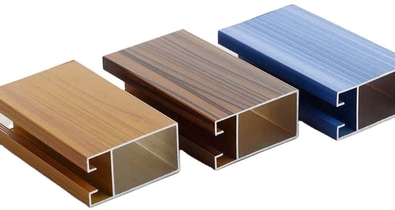 Temperature T3-T8 Medera Nicro Blanco Anodizzazione di alluminio estrusione Profili di finestre e porte