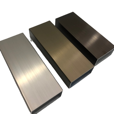 Profili anodizzati di alluminio estruso in finitura in bronzo per cornici di porte e finestre robuste