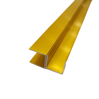 Profili anodizzati di alluminio estruso in finitura in bronzo per cornici di porte e finestre robuste