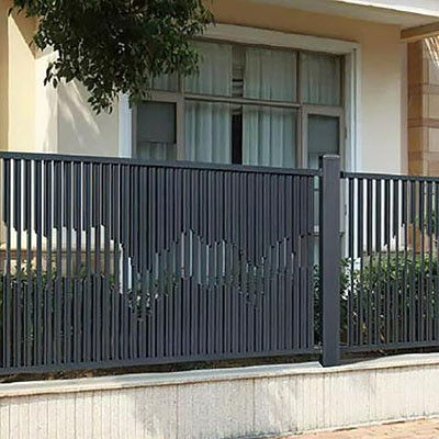 Fence piscina Grade 6000 serie di alluminio ornamentale metallo schermo pannello per la protezione
