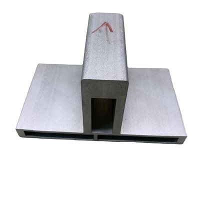 Temperature T4-T5-T6 6061 T6 Corridoio ferroviario in argento anodizzato per estrusione in alluminio personalizzato