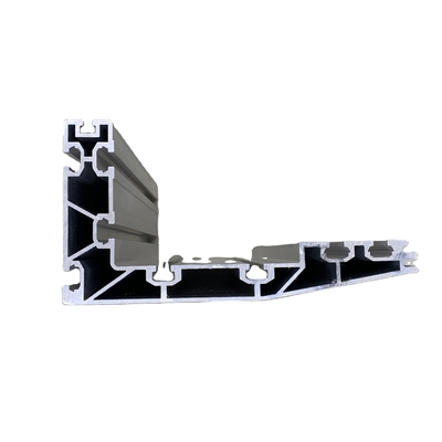 Temperature T4-T5-T6 6061 T6 Corridoio ferroviario in argento anodizzato per estrusione in alluminio personalizzato