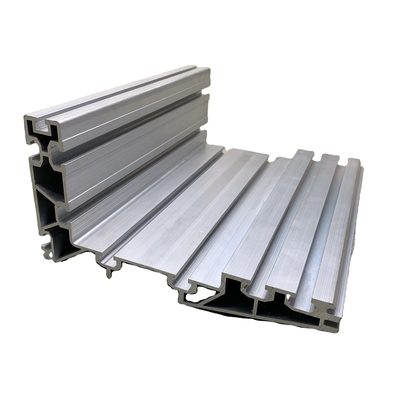 Temperature T4-T5-T6 6061 T6 Corridoio ferroviario in argento anodizzato per estrusione in alluminio personalizzato