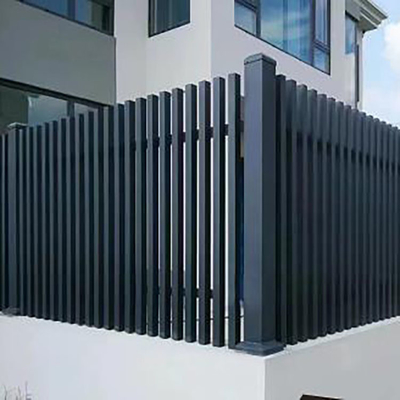 Sistema di ringhiera e recinzione per balustrade di alluminio anodizzato per fai da te