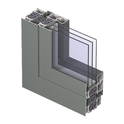 T-profile 6063 T alluminio per porte e finestre scorrevoli e a casella SHENGXIN 2023