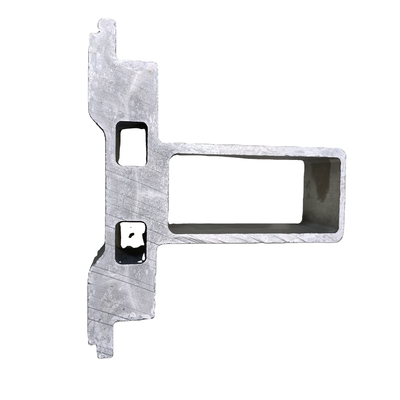 Temperature T4-T5-T6 6061 T6 Corridoio ferroviario in argento anodizzato per estrusione in alluminio personalizzato