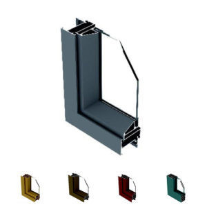 Profilo in alluminio stile aperto automatico per porte orizzontali industriali personalizzate CN ANH