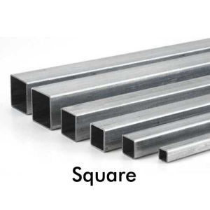 Tubo di alluminio anodizzato della serie 6000 per tubo quadrato a sezione di alluminio cavo Shengxin