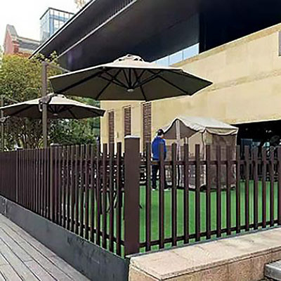 Grado 6063 Balcone pieghevole manubrio balustrade esterne Componenti in alluminio per recinzioni