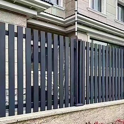Sistema di recinzione in alluminio personalizzato per recinzioni e cancelli esterni con pannelli decorativi Lunghezza 5.8-6.0M