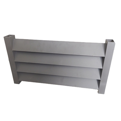 Dimensione personalizzata Profili in alluminio rivestiti in polvere Fence SX109 Temperature T3-T8 Custom
