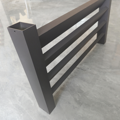 Dimensione personalizzata Profili in alluminio rivestiti in polvere Fence SX109 Temperature T3-T8 Custom
