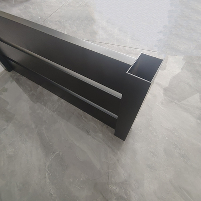 Dimensione personalizzata Profili in alluminio rivestiti in polvere Fence SX109 Temperature T3-T8 Custom