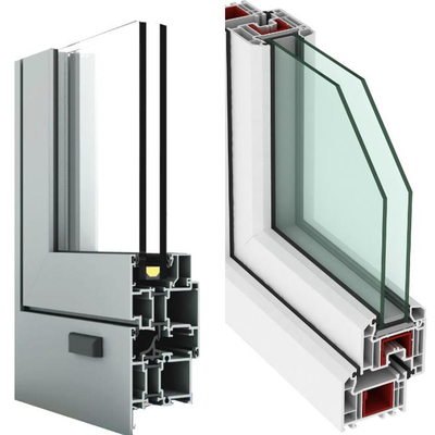 Porte edilizia Shengxin 6063 T5 Profili di alluminio anodizzati rivestiti in polvere