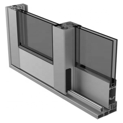 SHENGXIN 6000 Serie Profilo di telaio di porta in alluminio per porte e finestre Lunghezza 5.8-6.0M