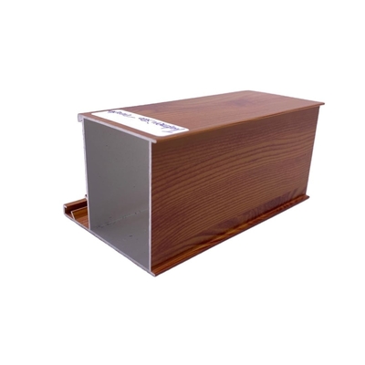 Spessore personalizzato 0,30 mm Profilo di alluminio per vetrate e porte